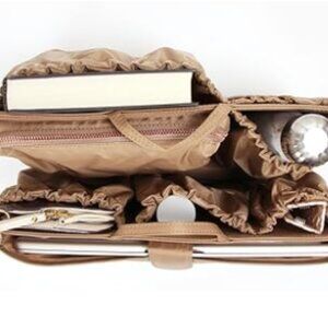 NWT ToteSavvy – Deluxe Tote Organizer (toffee)